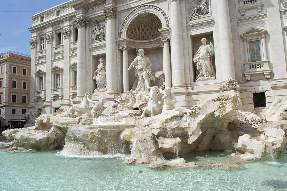 Viaje a Roma - Italia la bella - Fontana di Trevi